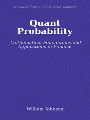 cover image of Quant Probability